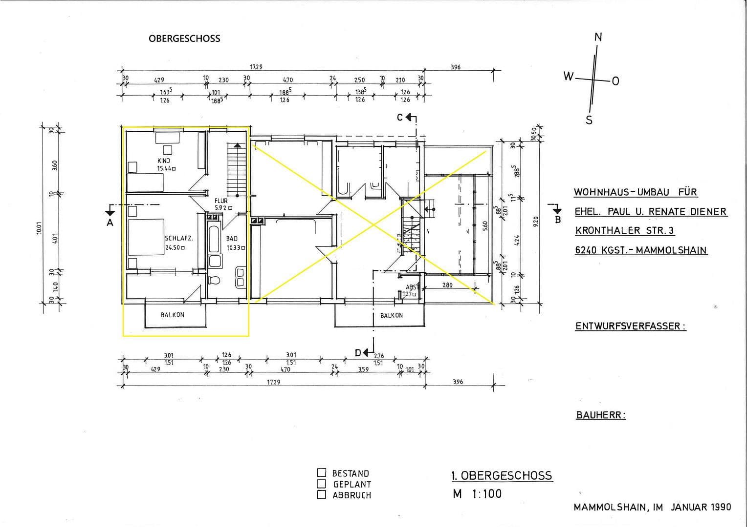 Pronájem bytu 5+1 154 m², Königstein im Taunus, Hessen Pronájem bytu 5+1 154 m², Königstein im Taunus, Hessen