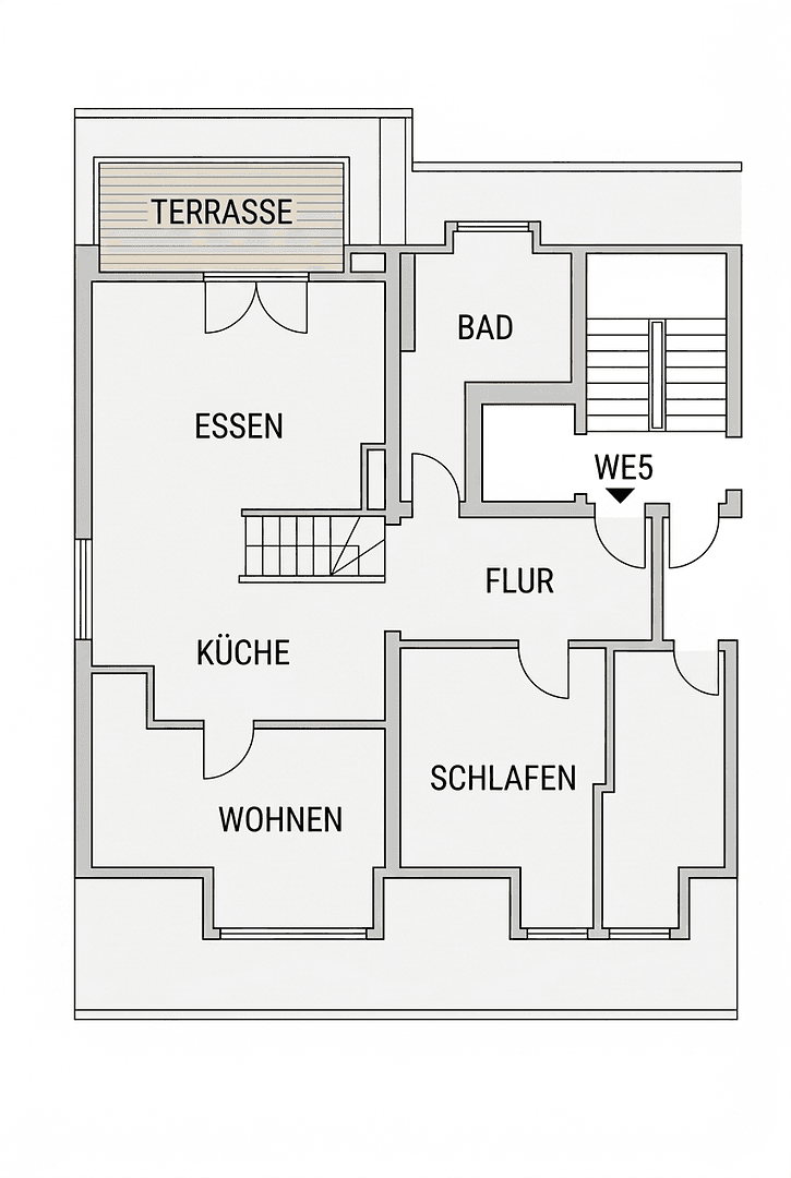 Pronájem bytu 3+1 90 m², Christophstraße 18-20, Essen, Severní Porýní-Vestfálsko Pronájem bytu 3+1 90 m², Christophstraße 18-20, Essen, Severní Porýní-Vestfálsko