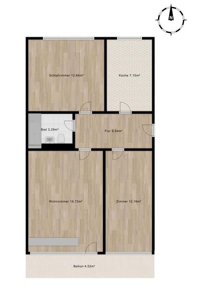 Prodej bytu 3+1 67 m², München, Bavorsko Prodej bytu 3+1 67 m², München, Bavorsko