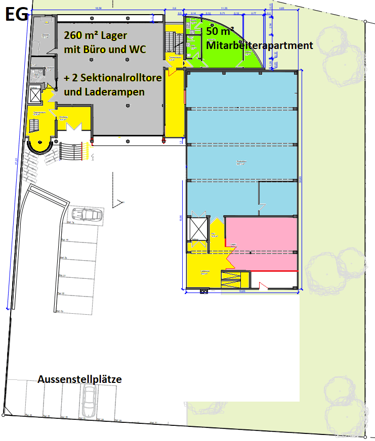Pronájem nebytového prostoru 260 m², Ditzingen, Bádensko-Württembersko Pronájem nebytového prostoru 260 m², Ditzingen, Bádensko-Württembersko