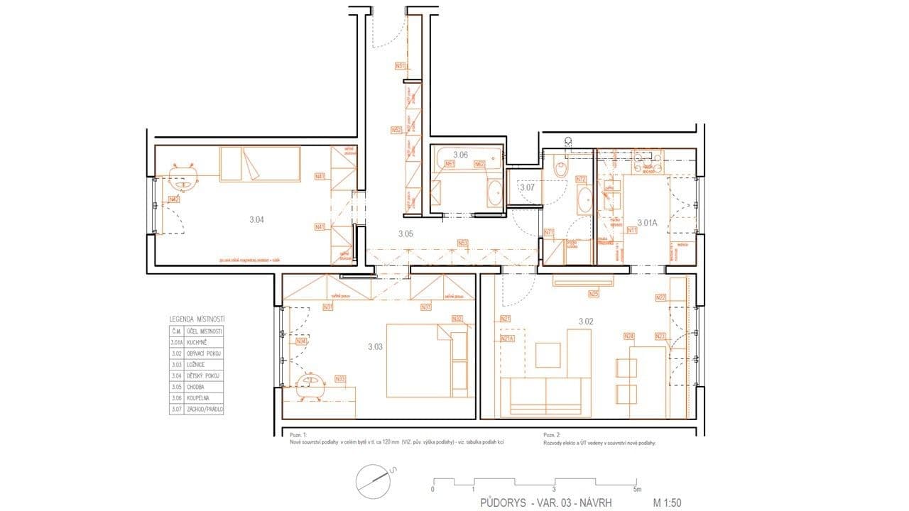 Prodej bytu 3+kk 80 m², Krupská, Praha, Praha Prodej bytu 3+kk 80 m², Krupská, Praha, Praha
