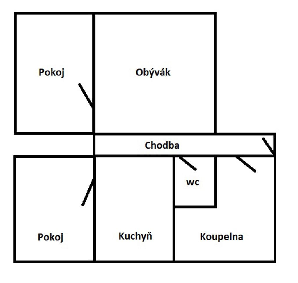 Pronájem bytu 3+1 76 m², Kochova, Chomutov, Ústecký kraj Pronájem bytu 3+1 76 m², Kochova, Chomutov, Ústecký kraj