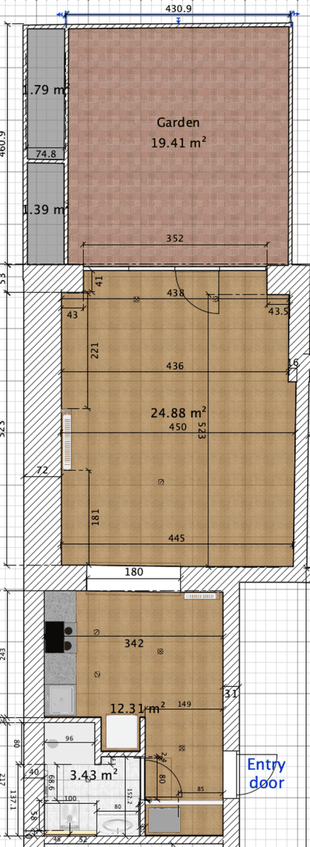 Pronájem bytu 1+kk 40 m², Špotzova, Praha, Praha Pronájem bytu 1+kk 40 m², Špotzova, Praha, Praha