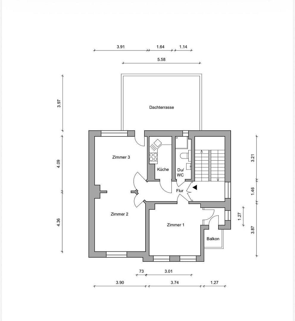 Pronájem bytu 2+1 68 m², Riemannstraße 75, Eutin, Šlesvicko-Holštýnsko Pronájem bytu 2+1 68 m², Riemannstraße 75, Eutin, Šlesvicko-Holštýnsko