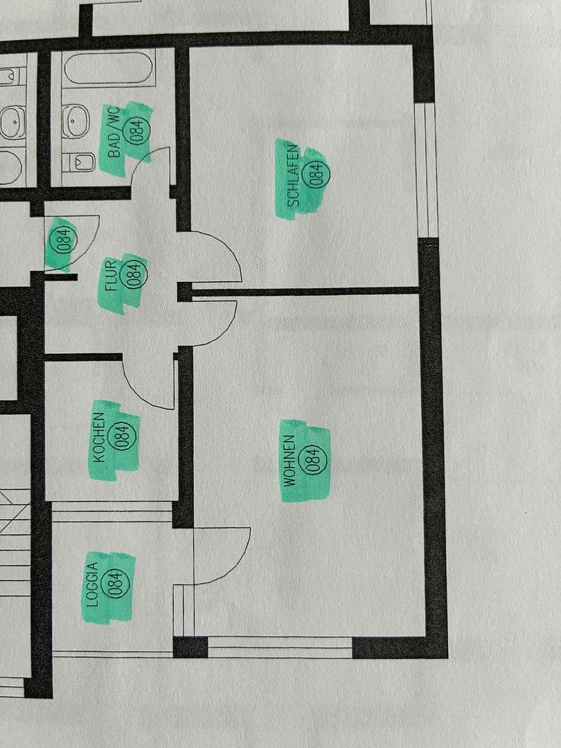 Pronájem bytu 2+1 61 m², Münchener Str. 10, Germering, Bavorsko Pronájem bytu 2+1 61 m², Münchener Str. 10, Germering, Bavorsko