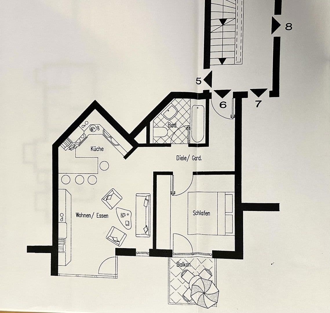 Prodej bytu 2+1 51 m², Tangastrasse 82, München, Bavorsko Prodej bytu 2+1 51 m², Tangastrasse 82, München, Bavorsko
