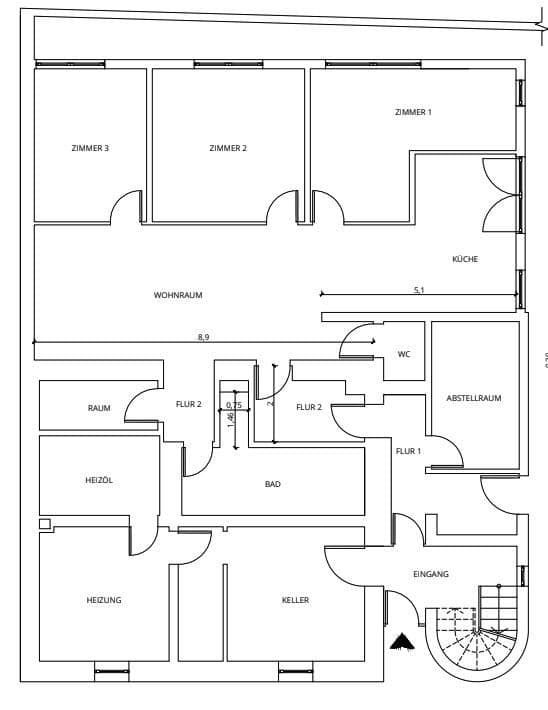 Prodej domu 277 m², pozemek 803 m², Butzweiler Str. 52, Kordel, Porýní-Falc Prodej domu 277 m², pozemek 803 m², Butzweiler Str. 52, Kordel, Porýní-Falc