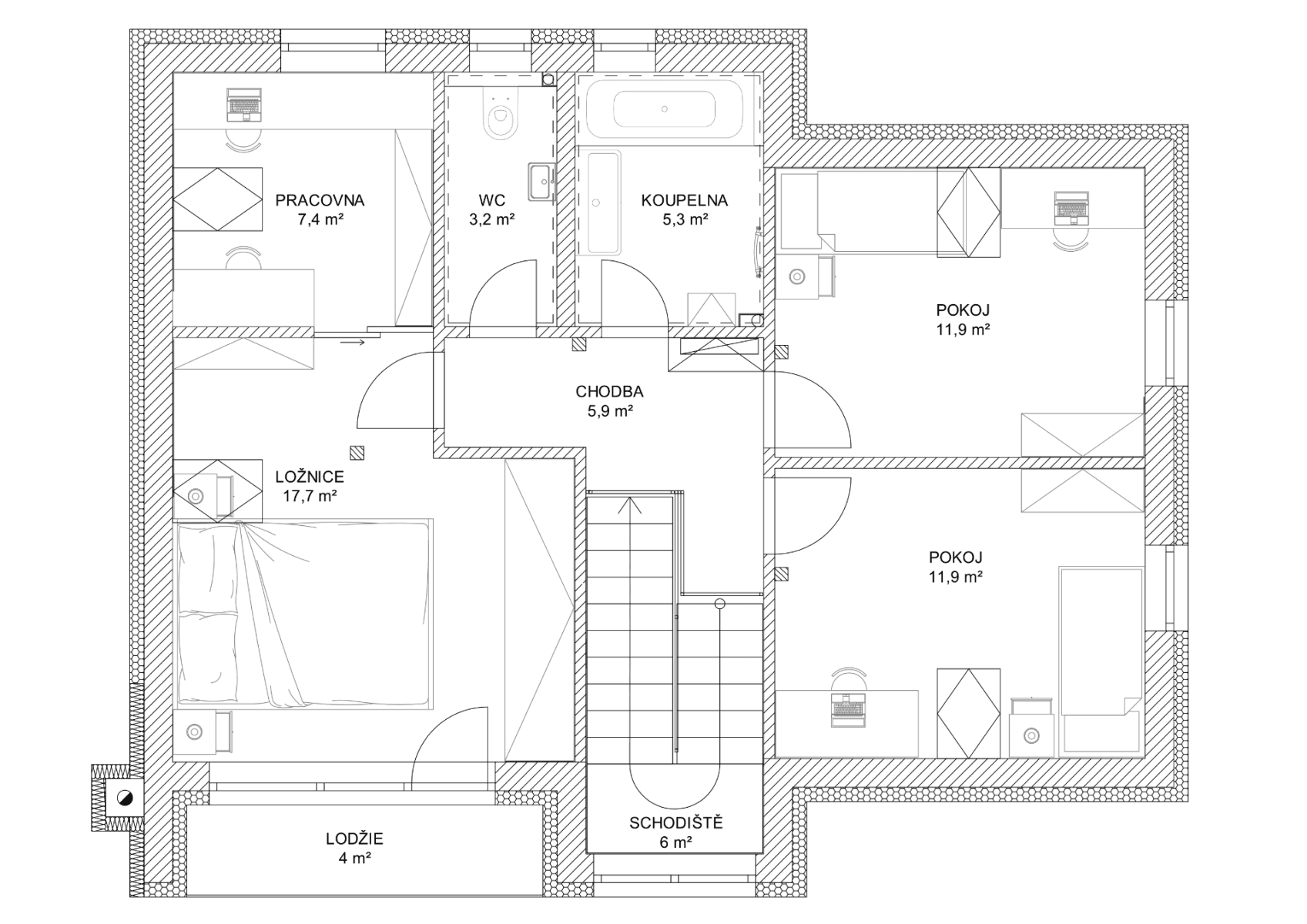 Prodej domu 136 m², pozemek 853 m², Západní, Kostomlaty nad Labem, Středočeský kraj Prodej domu 136 m², pozemek 853 m², Západní, Kostomlaty nad Labem, Středočeský kraj