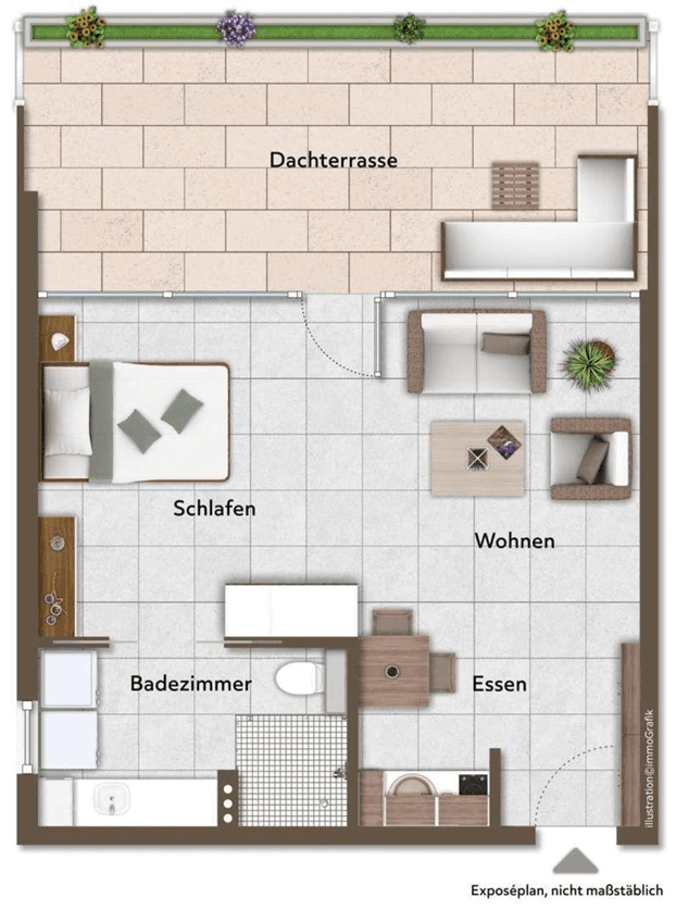 Pronájem bytu 1+1 45 m², München, Bavorsko Pronájem bytu 1+1 45 m², München, Bavorsko