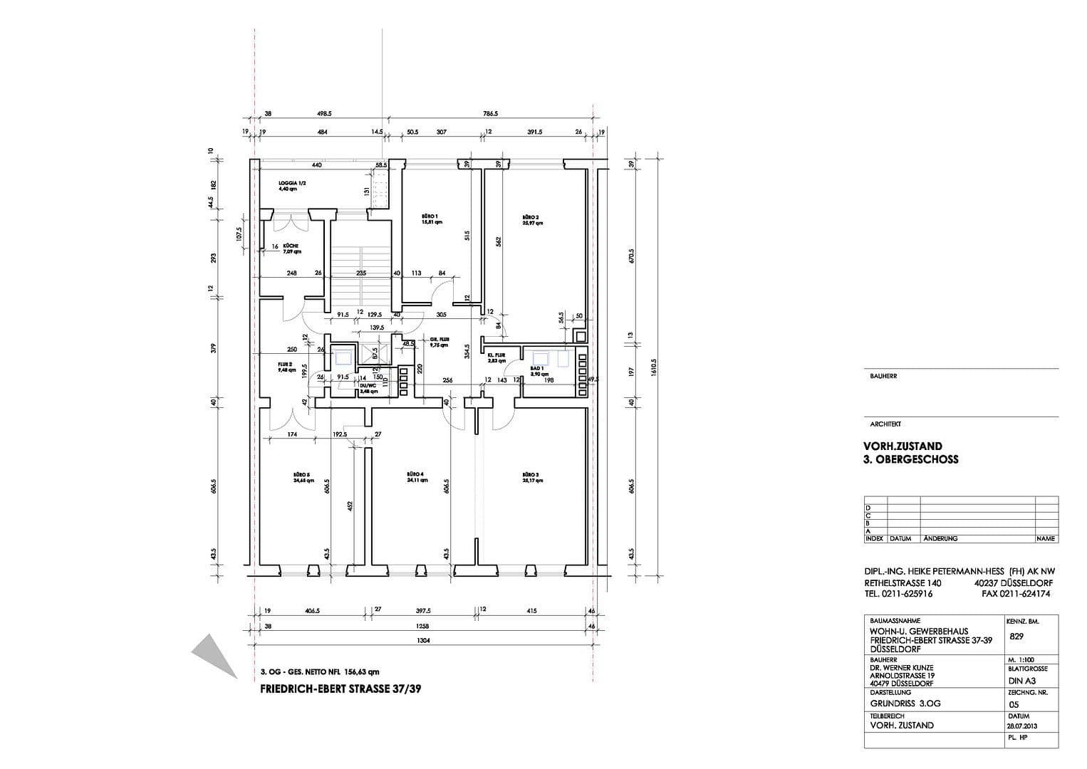 Pronájem kanceláře 600 m², Düsseldorf, Severní Porýní-Vestfálsko Pronájem kanceláře 600 m², Düsseldorf, Severní Porýní-Vestfálsko
