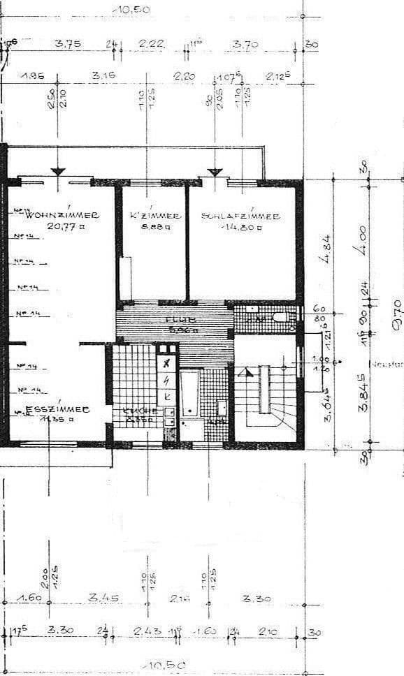 Pronájem bytu 3+kk 61 m², Esthal, Porýní-Falc Pronájem bytu 3+kk 61 m², Esthal, Porýní-Falc
