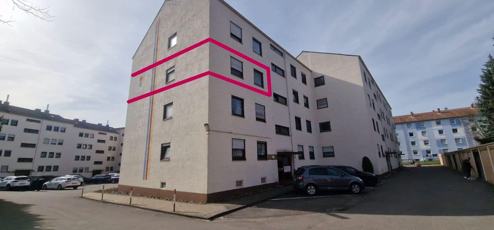 Pronájem bytu 3+1 70 m², Nordbahnstr. 99, Kaiserslautern, Porýní-Falc Pronájem bytu 3+1 70 m², Nordbahnstr. 99, Kaiserslautern, Porýní-Falc