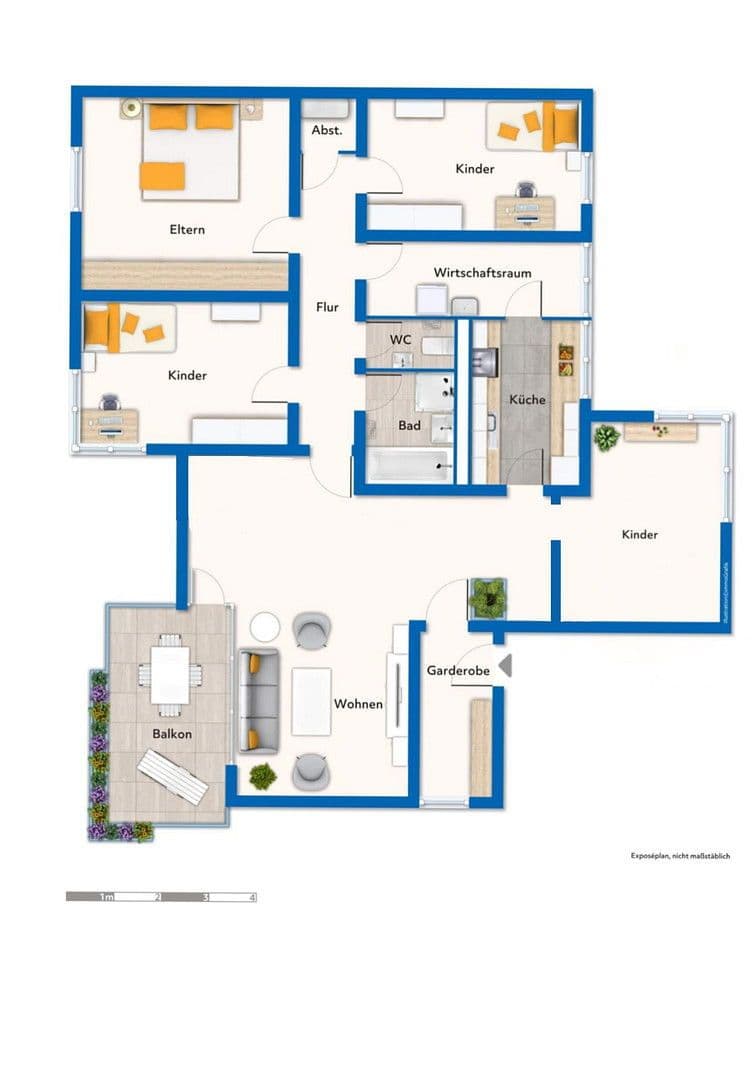 Prodej bytu 5+kk 124 m², Kastenackerweg 10, Esslingen am Neckar, Bádensko-Württembersko Prodej bytu 5+kk 124 m², Kastenackerweg 10, Esslingen am Neckar, Bádensko-Württembersko