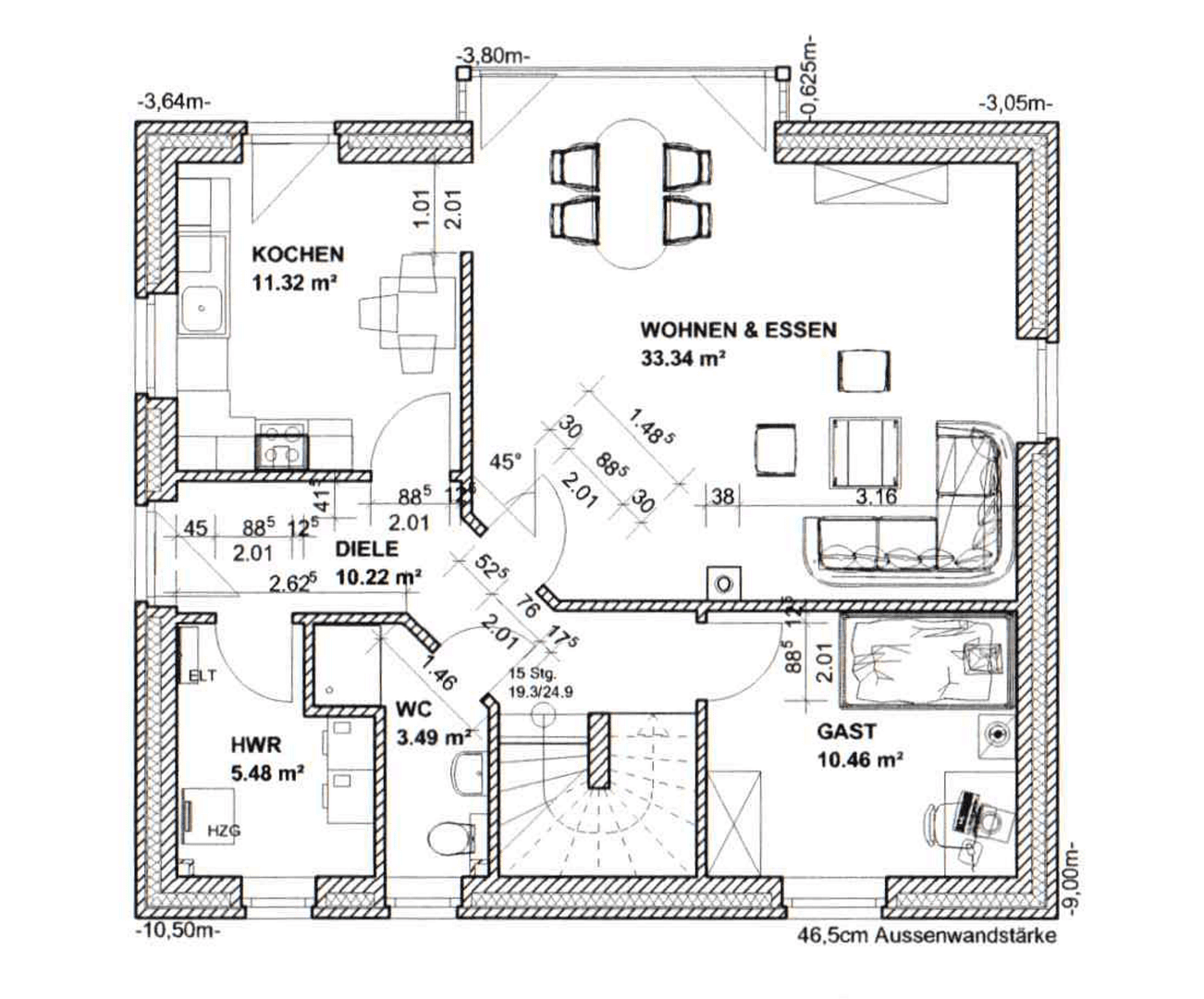 Prodej domu 137 m², pozemek 903 m², Buchholz in der Nordheide, Dolní Sasko Prodej domu 137 m², pozemek 903 m², Buchholz in der Nordheide, Dolní Sasko
