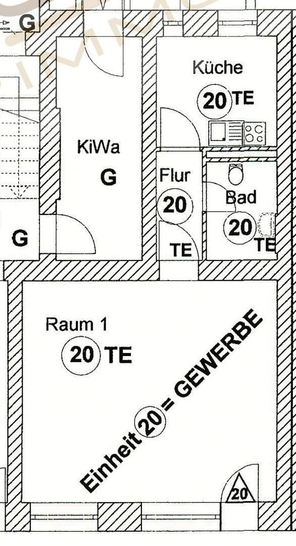 Prodej kanceláře 91 m², Bänschstraße 74, Berlin, Berlín Prodej kanceláře 91 m², Bänschstraße 74, Berlin, Berlín