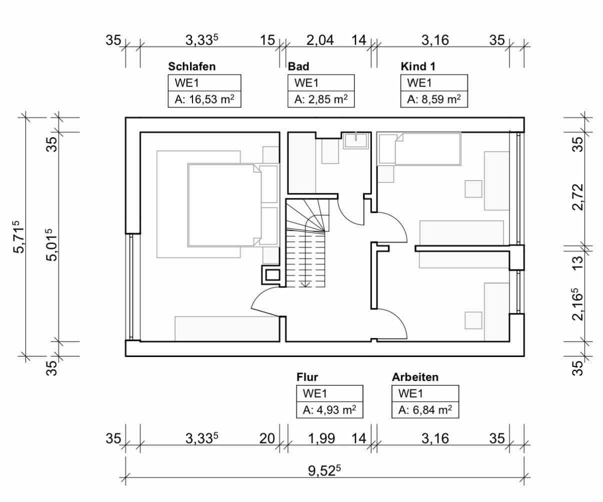 Prodej domu 110 m², pozemek 174 m², Veldener Str. 116, München, Bavorsko Prodej domu 110 m², pozemek 174 m², Veldener Str. 116, München, Bavorsko