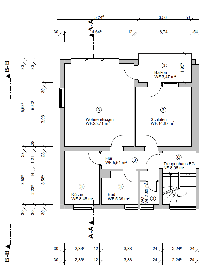 Prodej bytu 2+1 65 m², Reutlingen, Bádensko-Württembersko Prodej bytu 2+1 65 m², Reutlingen, Bádensko-Württembersko