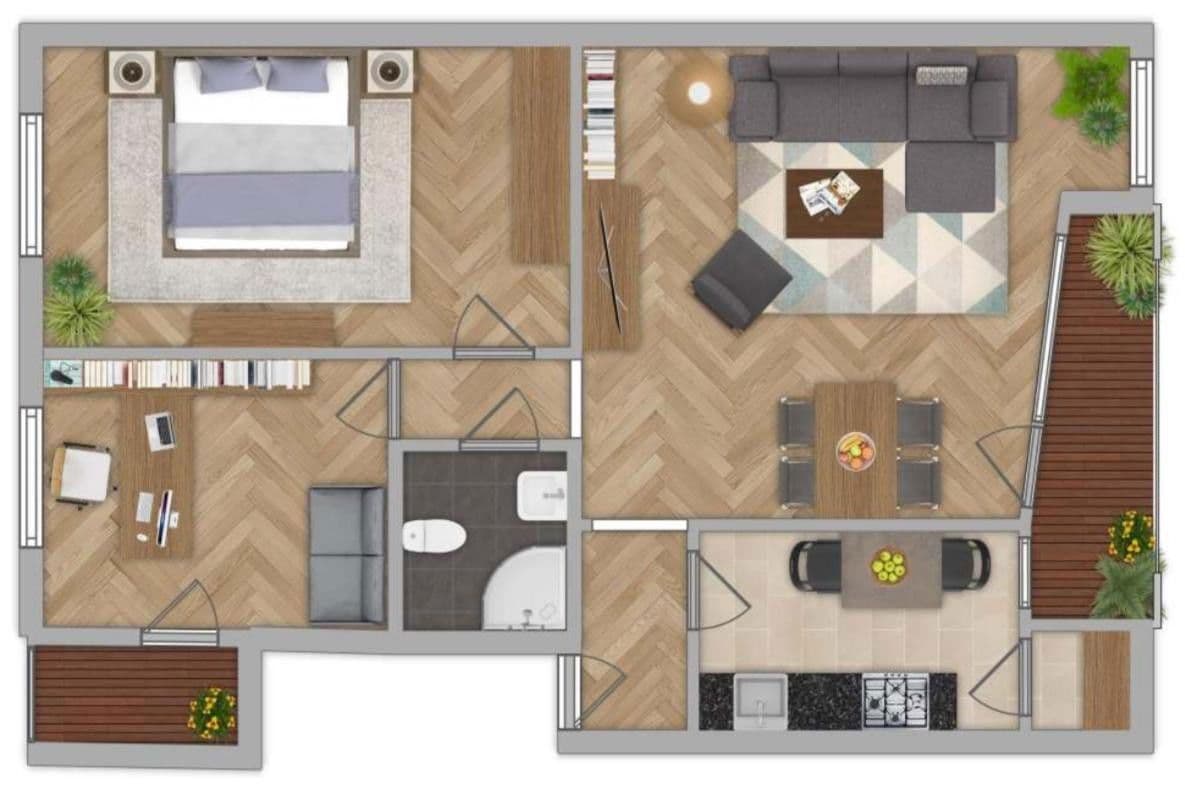 Pronájem bytu 4+1 86 m², Landwehrstraße 49, Bremen, Bremen Pronájem bytu 4+1 86 m², Landwehrstraße 49, Bremen, Bremen