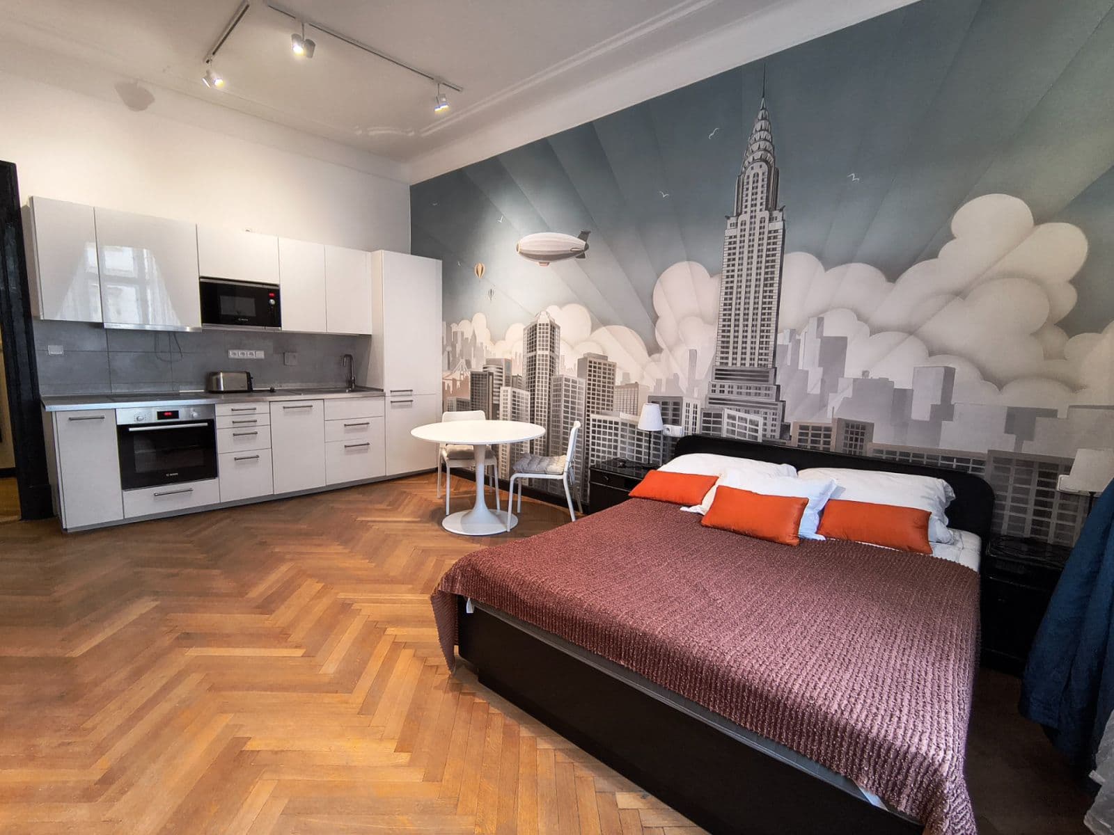 Pronájem bytu 1+kk 31 m², Hálkova, Praha, Praha Pronájem bytu 1+kk 31 m², Hálkova, Praha, Praha