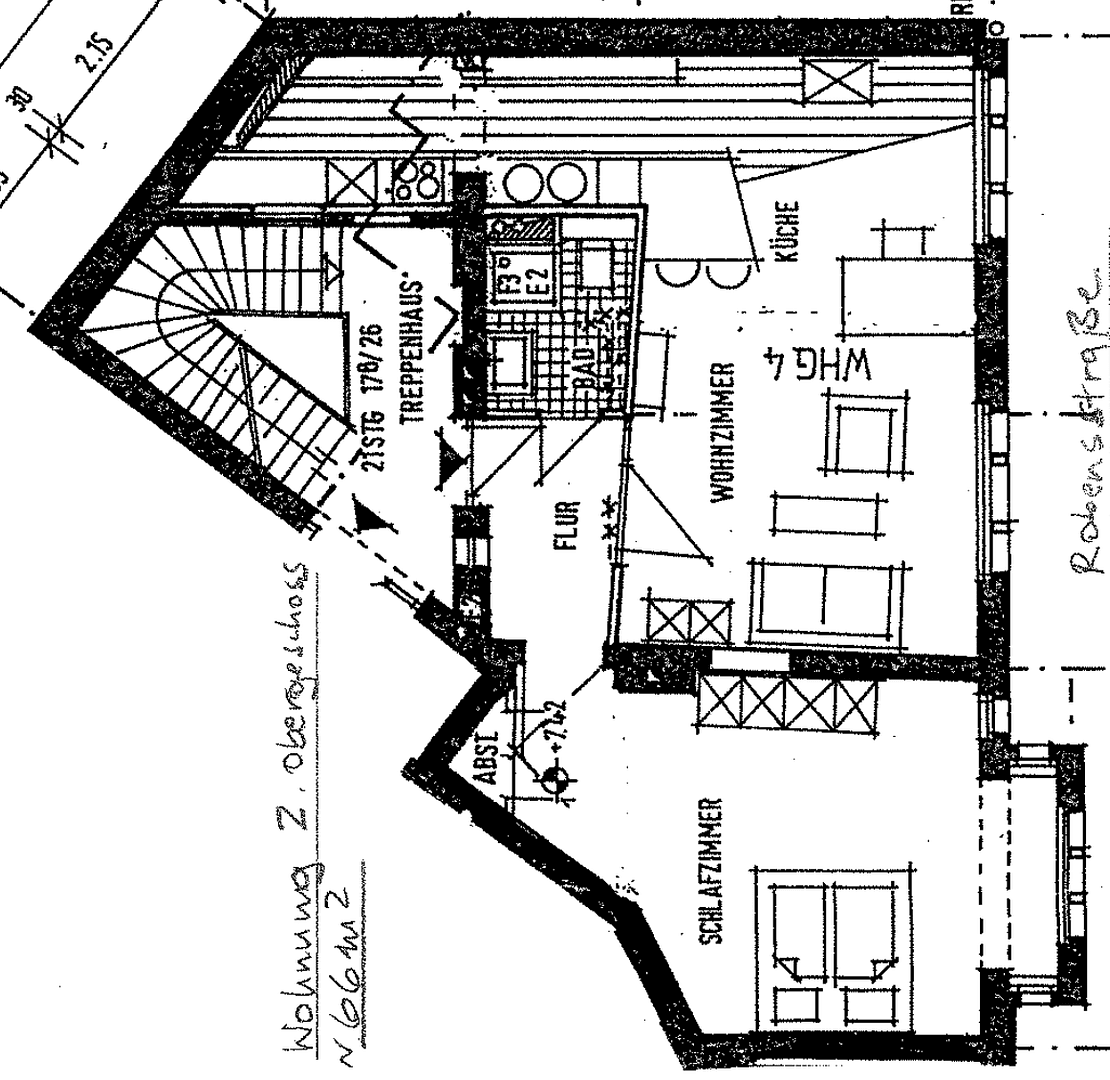 Pronájem bytu 2+1 66 m², Robensstraße XX, Cáchy, Severní Porýní-Vestfálsko Pronájem bytu 2+1 66 m², Robensstraße XX, Cáchy, Severní Porýní-Vestfálsko