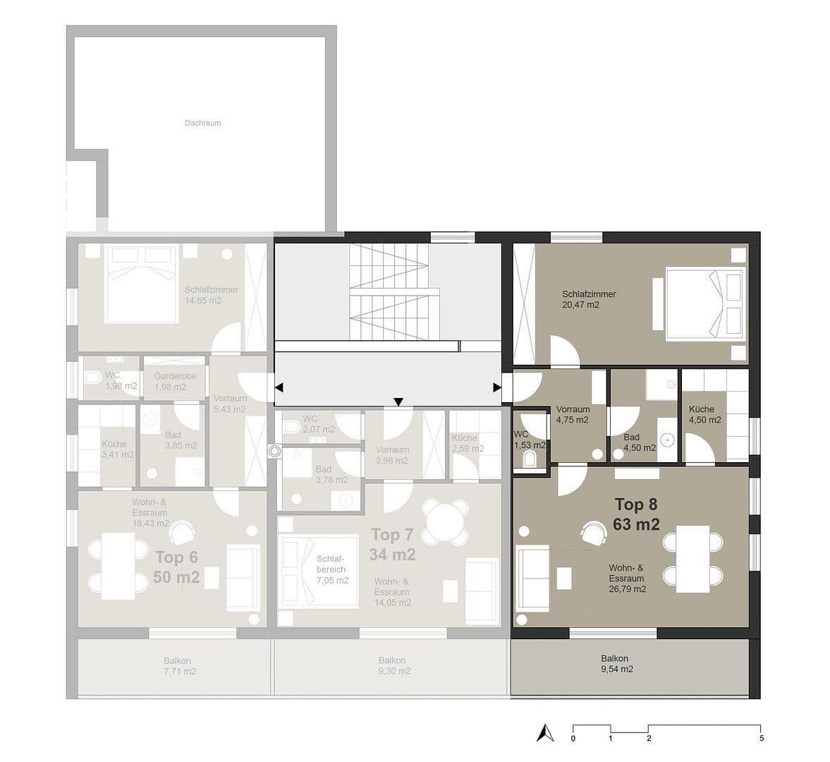 Prodej bytu 2+1 63 m², Millstatt am See, Korutany Prodej bytu 2+1 63 m², Millstatt am See, Korutany