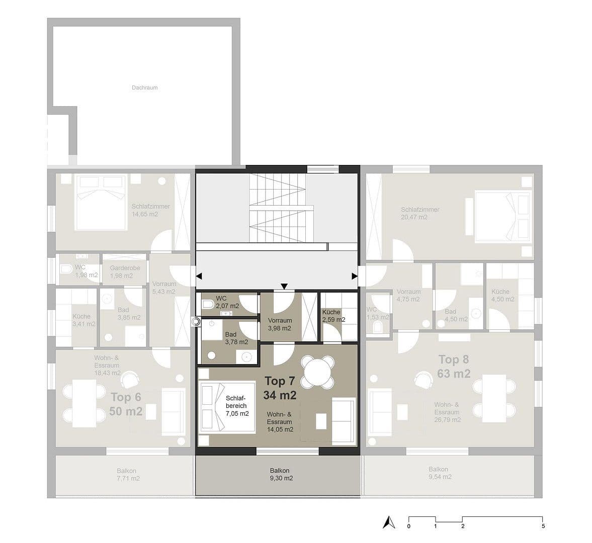 Prodej bytu 1+1 34 m², Millstatt am See, Korutany Prodej bytu 1+1 34 m², Millstatt am See, Korutany