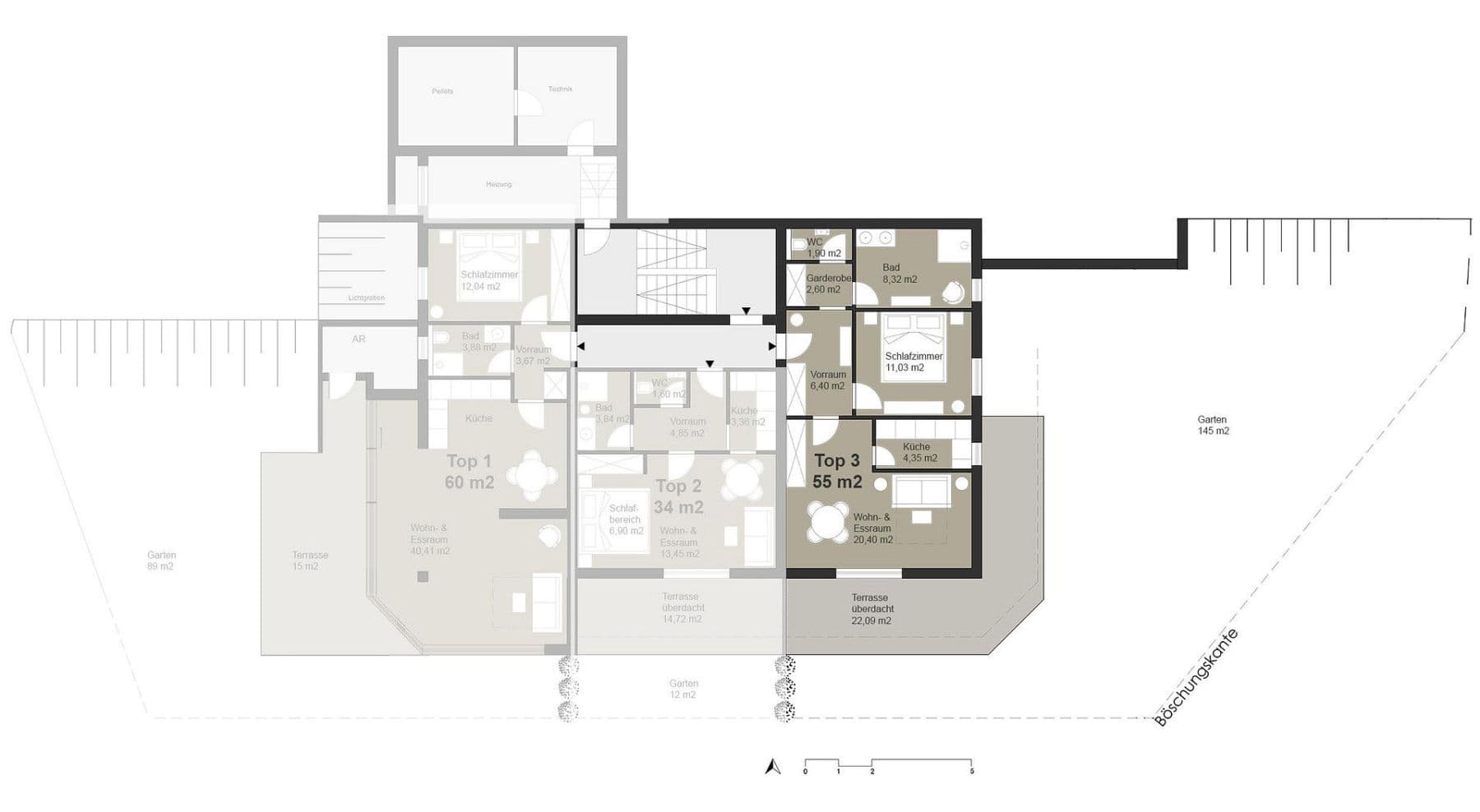 Prodej bytu 2+1 55 m², Millstatt am See, Korutany Prodej bytu 2+1 55 m², Millstatt am See, Korutany