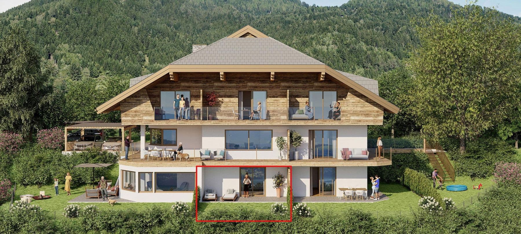 Prodej bytu 1+1 34 m², Millstatt am See, Korutany Prodej bytu 1+1 34 m², Millstatt am See, Korutany
