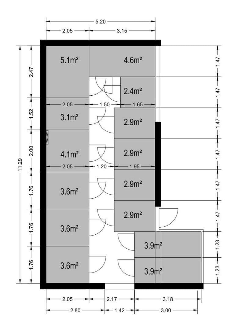 Pronájem nebytového prostoru 3 m², Andechsstraße 30, Innsbruck, Tyrolsko Pronájem nebytového prostoru 3 m², Andechsstraße 30, Innsbruck, Tyrolsko
