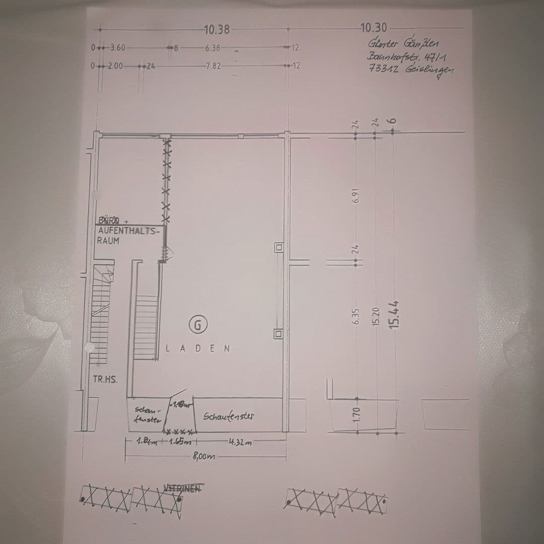 Pronájem nebytového prostoru 180 m², Bahnhofstr.47/1, Geislingen an der Steige, Bádensko-Württembersko Pronájem nebytového prostoru 180 m², Bahnhofstr.47/1, Geislingen an der Steige, Bádensko-Württembersko