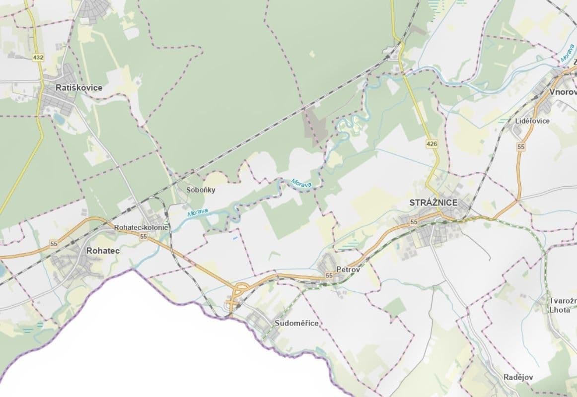 Prodej pozemku 2.612 m², Sudoměřice, Jihomoravský kraj Prodej pozemku 2.612 m², Sudoměřice, Jihomoravský kraj