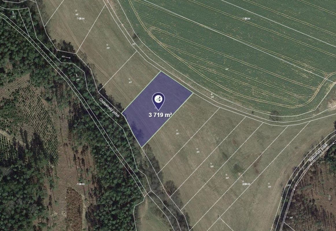 Prodej pozemku 3.719 m², Ratibořské Hory, Jihočeský kraj Prodej pozemku 3.719 m², Ratibořské Hory, Jihočeský kraj