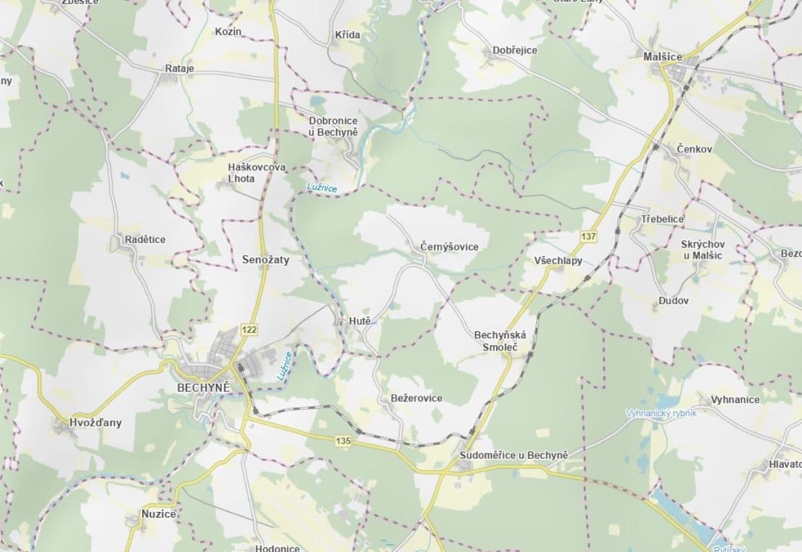 Prodej pozemku 1.633 m², Černýšovice, Jihočeský kraj Prodej pozemku 1.633 m², Černýšovice, Jihočeský kraj