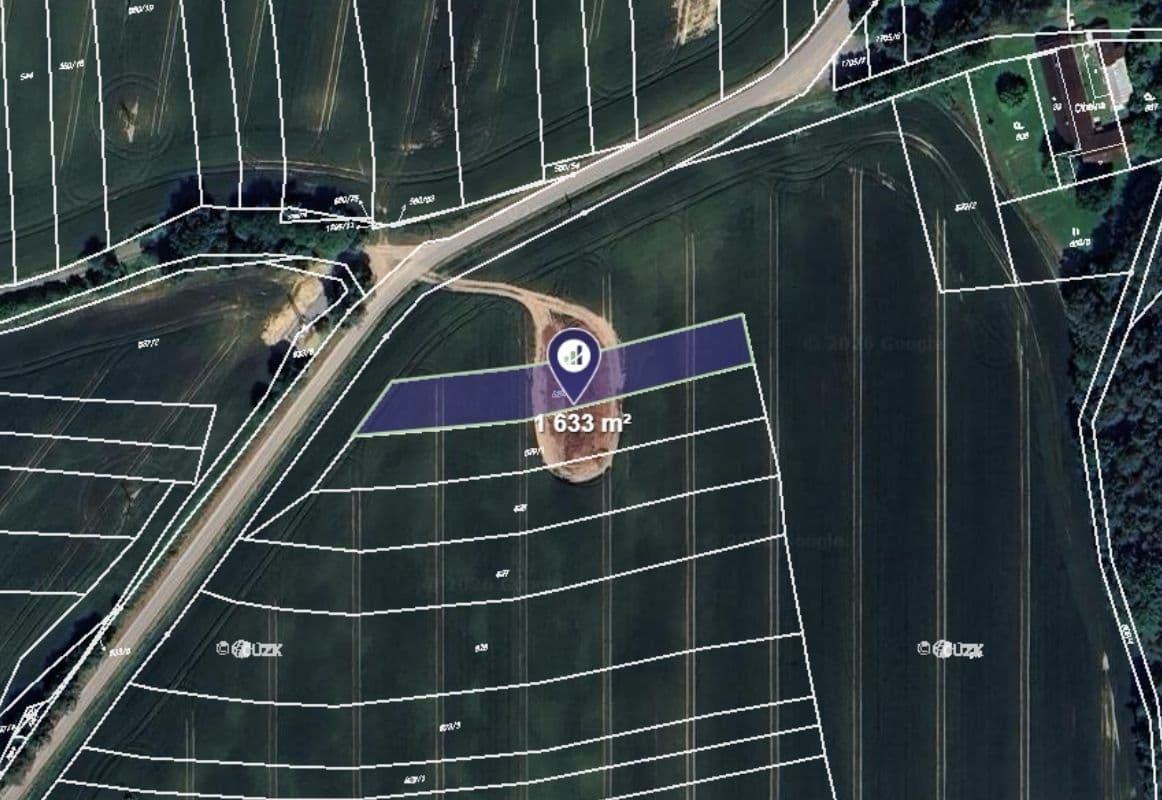 Prodej pozemku 1.633 m², Černýšovice, Jihočeský kraj Prodej pozemku 1.633 m², Černýšovice, Jihočeský kraj
