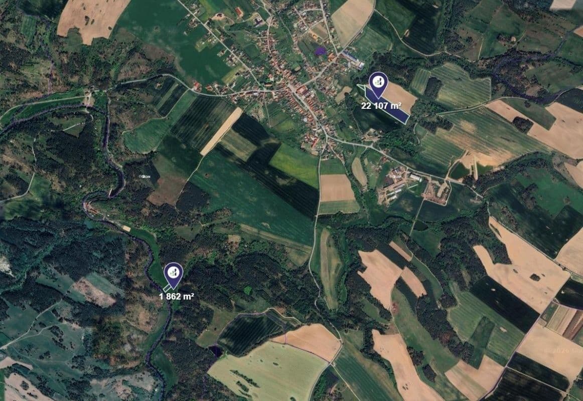 Prodej pozemku 23.969 m², Tasov, Kraj Vysočina Prodej pozemku 23.969 m², Tasov, Kraj Vysočina