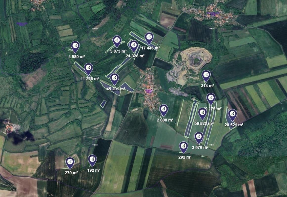 Prodej pozemku 204.161 m², Chraberce, Ústecký kraj Prodej pozemku 204.161 m², Chraberce, Ústecký kraj