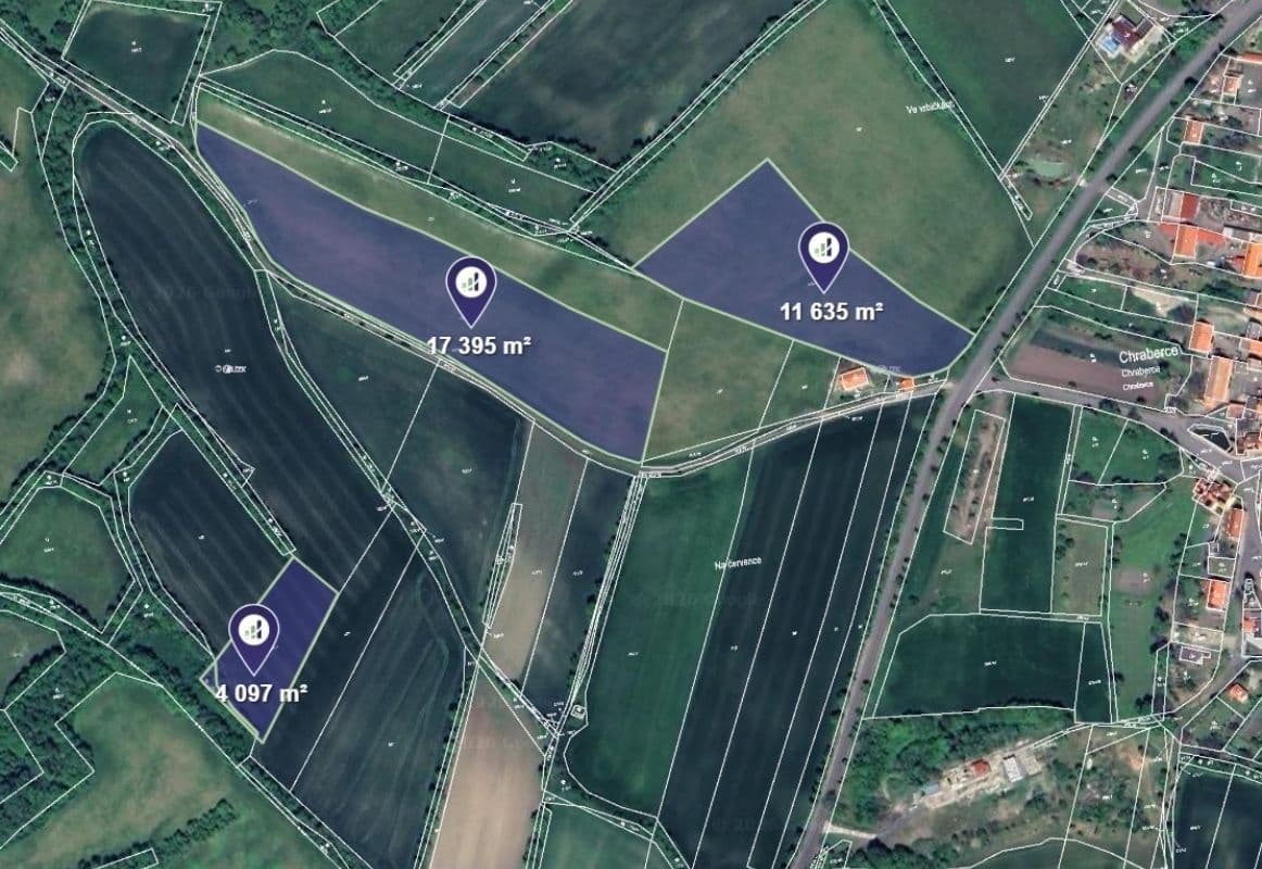 Prodej pozemku 204.161 m², Chraberce, Ústecký kraj Prodej pozemku 204.161 m², Chraberce, Ústecký kraj