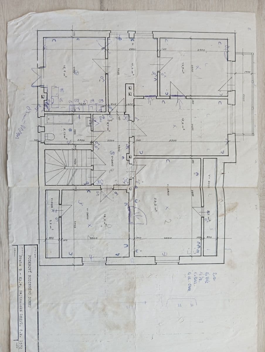 Prodej domu 260 m², pozemek 739 m², Hejtmanská, Praha, Praha Prodej domu 260 m², pozemek 739 m², Hejtmanská, Praha, Praha