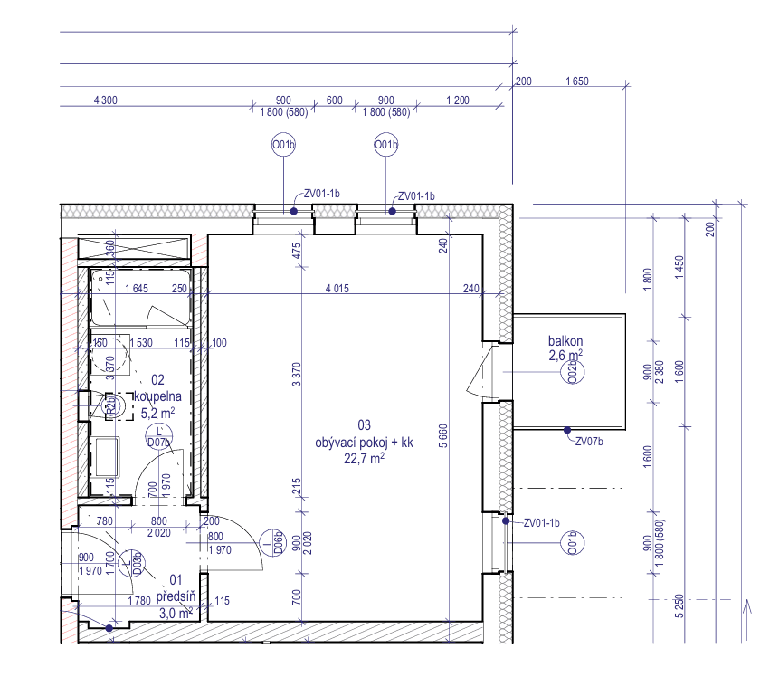 Pronájem bytu 1+kk 32 m², Táborská, Benešov, Středočeský kraj Pronájem bytu 1+kk 32 m², Táborská, Benešov, Středočeský kraj