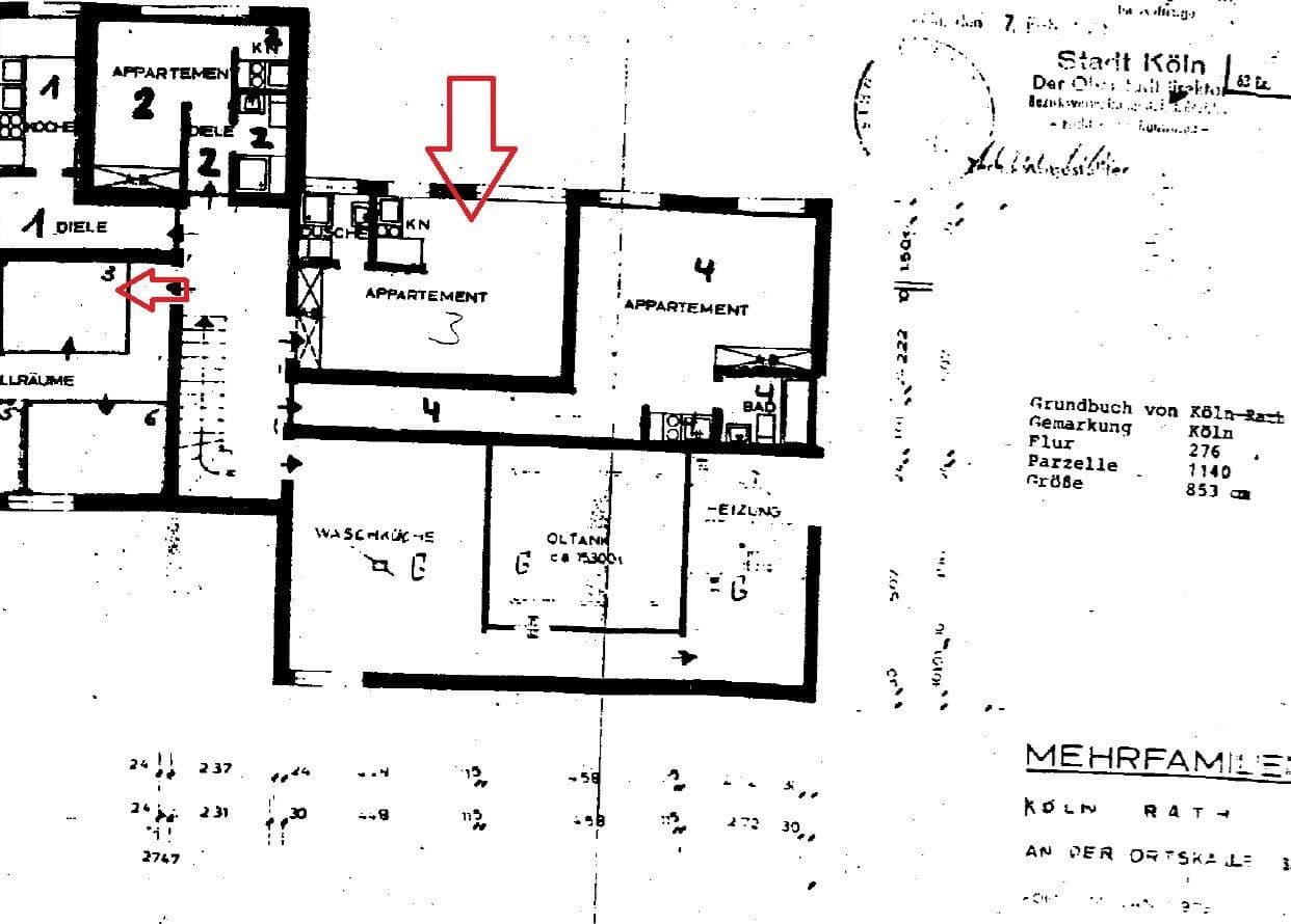Prodej bytu 1+1 23 m², An der Ortskaule 3a, Köln, Severní Porýní-Vestfálsko Prodej bytu 1+1 23 m², An der Ortskaule 3a, Köln, Severní Porýní-Vestfálsko