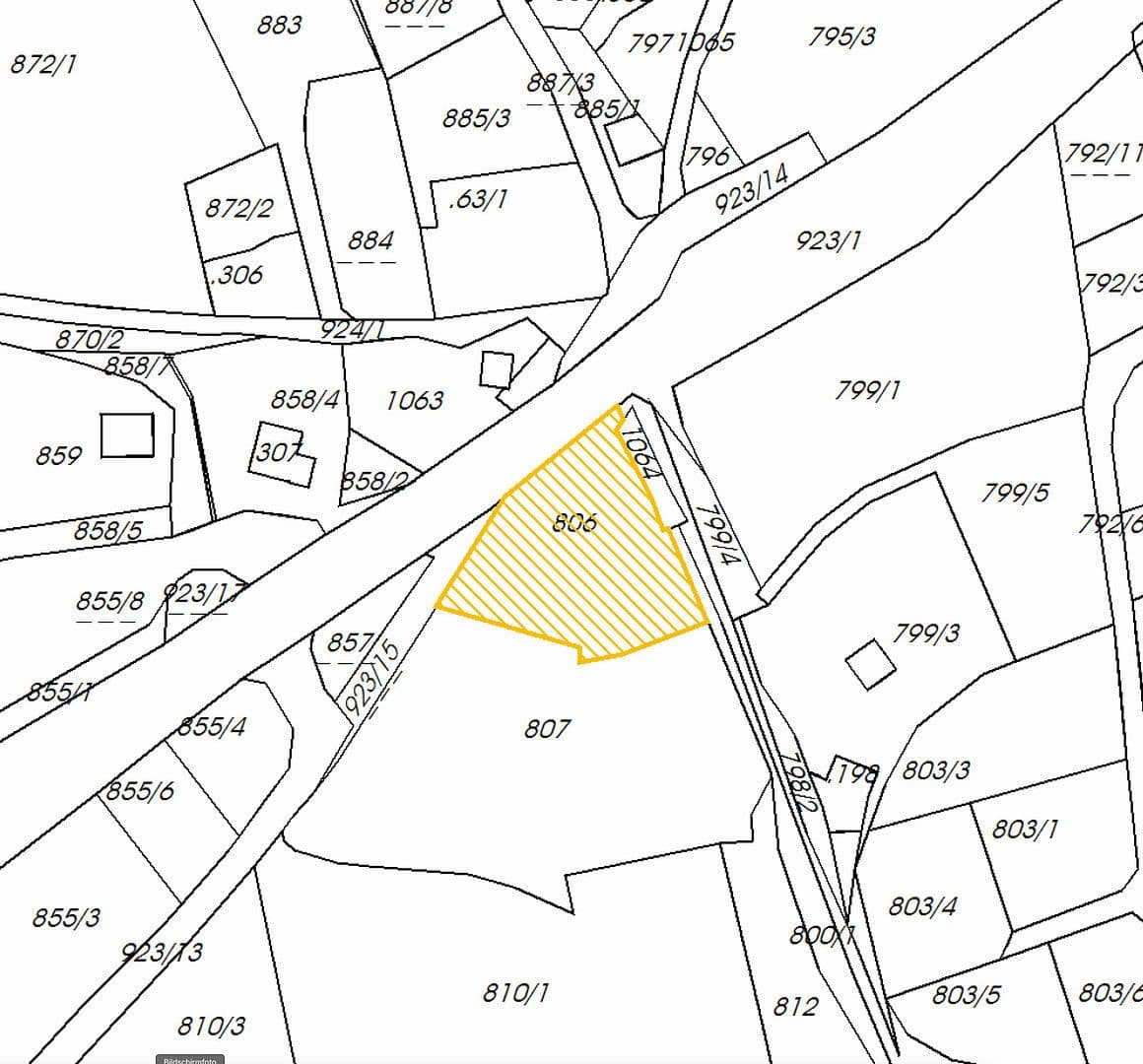 Prodej pozemku 1.837 m², Rappitsch 4, Ossiach, Korutany Prodej pozemku 1.837 m², Rappitsch 4, Ossiach, Korutany
