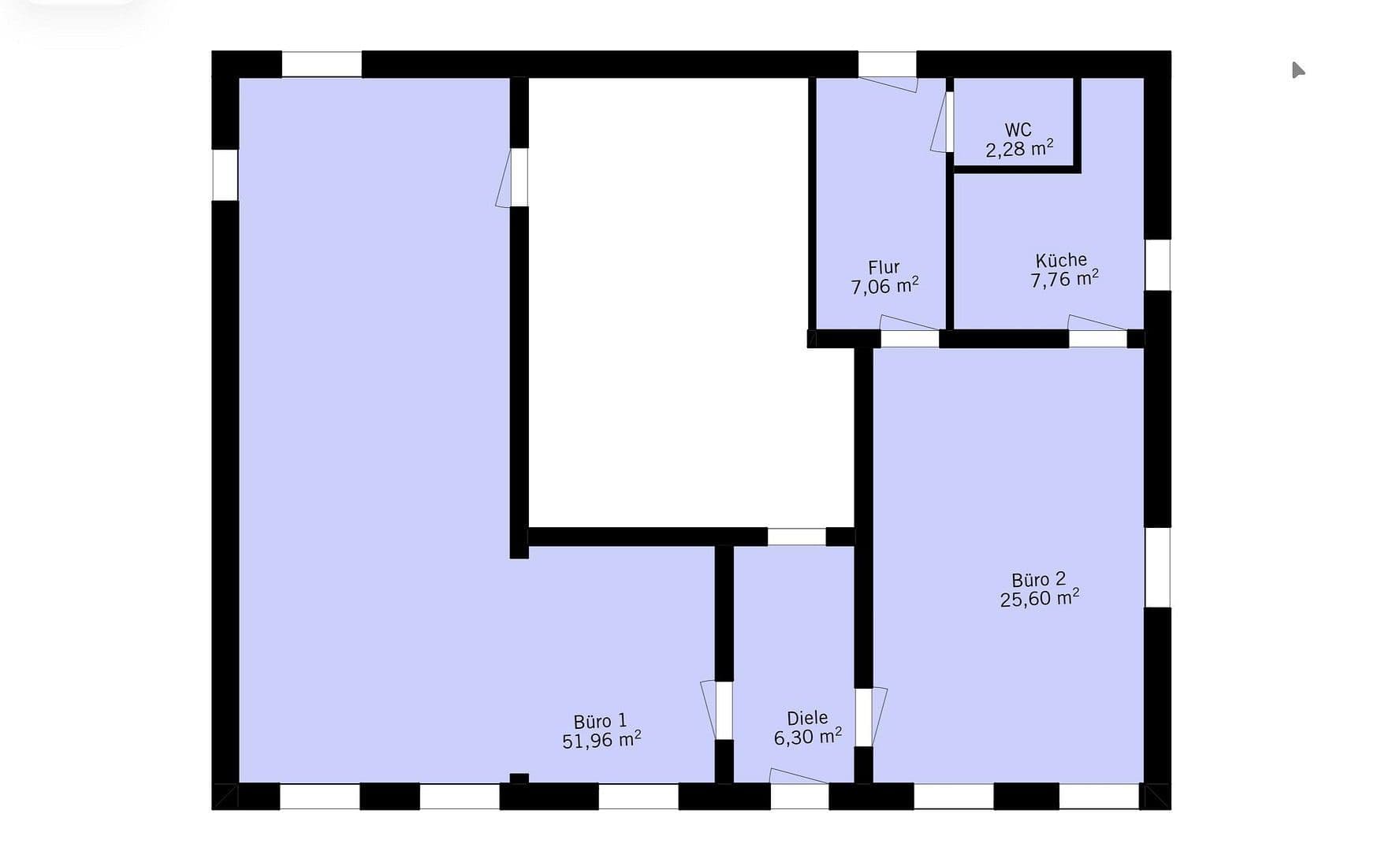 Pronájem kanceláře 100 m², Brüderstraße 1, Erkelenz, Severní Porýní-Vestfálsko Pronájem kanceláře 100 m², Brüderstraße 1, Erkelenz, Severní Porýní-Vestfálsko