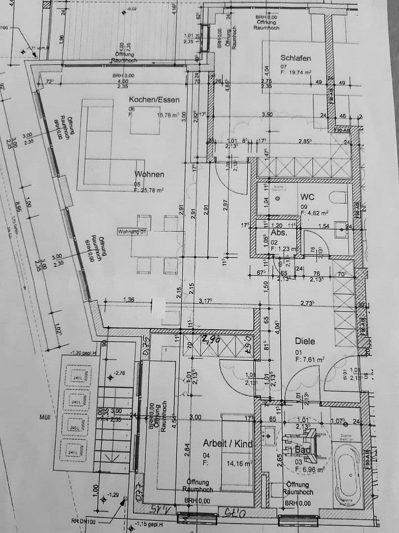 Pronájem bytu 3+1 103 m², In der Auen 32, Bergisch Gladbach, Severní Porýní-Vestfálsko Pronájem bytu 3+1 103 m², In der Auen 32, Bergisch Gladbach, Severní Porýní-Vestfálsko