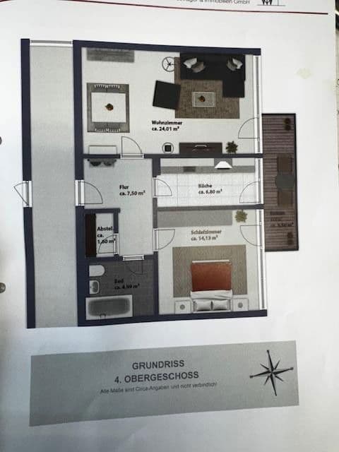 Pronájem bytu 2+1 61 m², Brieger Str. 7, München, Bavorsko Pronájem bytu 2+1 61 m², Brieger Str. 7, München, Bavorsko