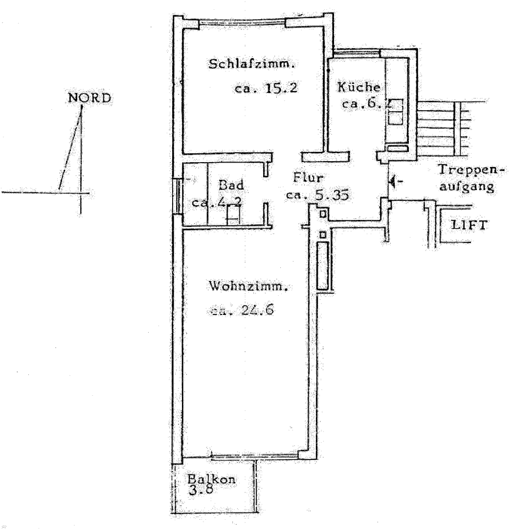 Pronájem bytu 2+1 58 m², Höglwörther Str. 361, München, Bavorsko Pronájem bytu 2+1 58 m², Höglwörther Str. 361, München, Bavorsko