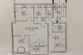 Pronájem bytu 3+1 106 m², Nassau, Porýní-Falc Pronájem bytu 3+1 106 m², Nassau, Porýní-Falc