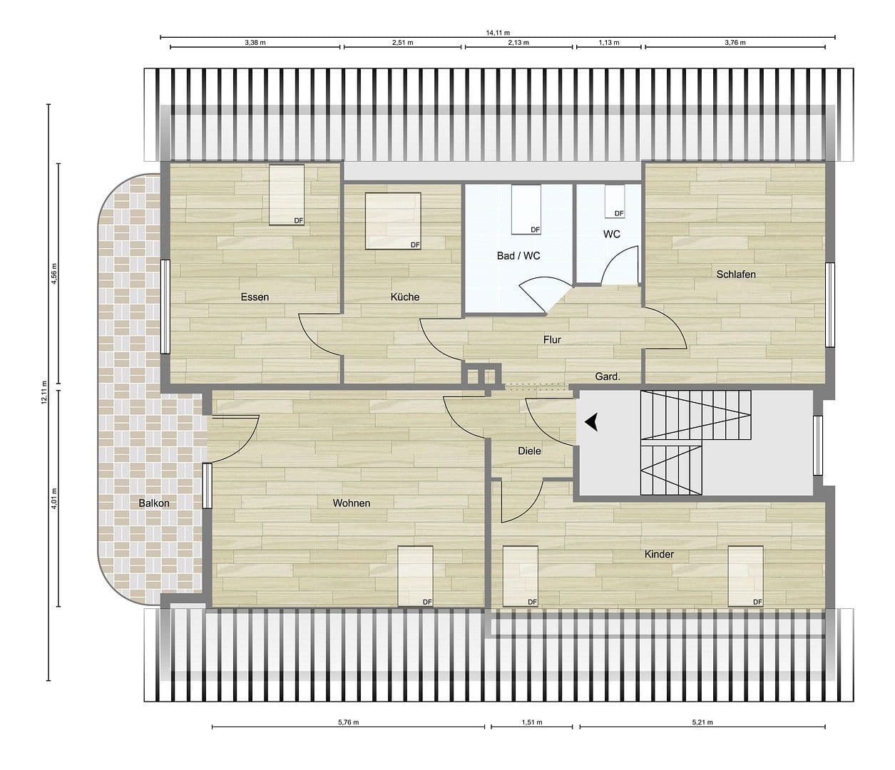 Prodej bytu 4+1 89 m², Amselweg 27, Welzheim, Bádensko-Württembersko Prodej bytu 4+1 89 m², Amselweg 27, Welzheim, Bádensko-Württembersko