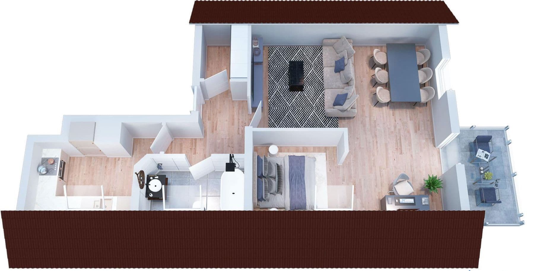 Prodej bytu 1+kk 47 m², Plochingen, Bádensko-Württembersko Prodej bytu 1+kk 47 m², Plochingen, Bádensko-Württembersko