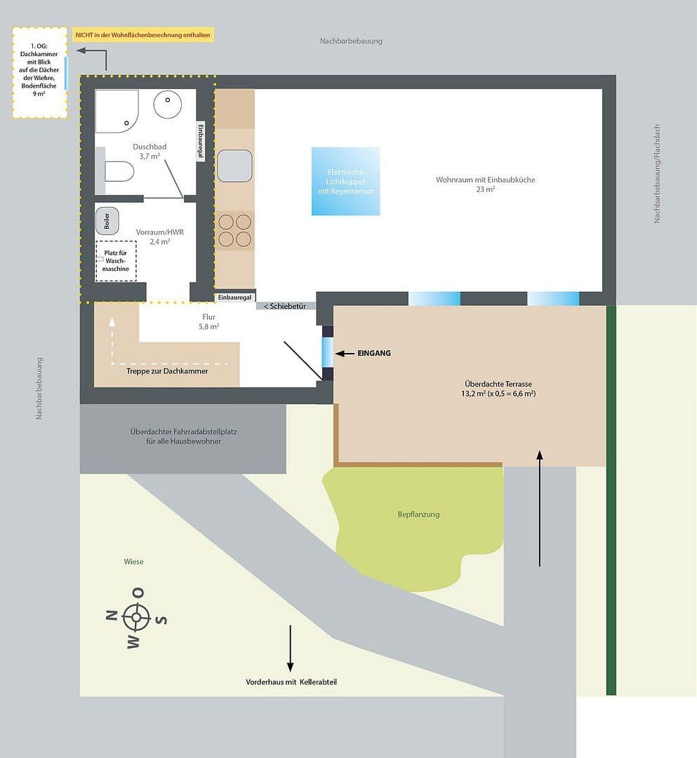 Prodej bytu 2+1 42 m², Freiburg, Bádensko-Württembersko Prodej bytu 2+1 42 m², Freiburg, Bádensko-Württembersko