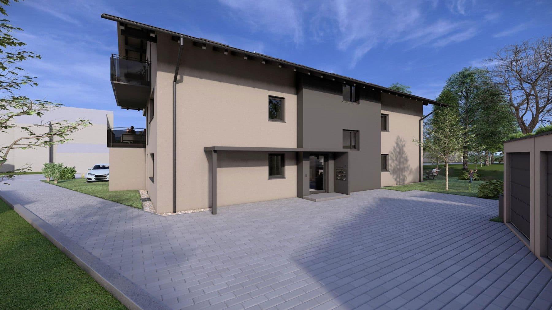 Prodej bytu 4+1 107 m², Holzstraße 4, Raubling, Bavorsko Prodej bytu 4+1 107 m², Holzstraße 4, Raubling, Bavorsko